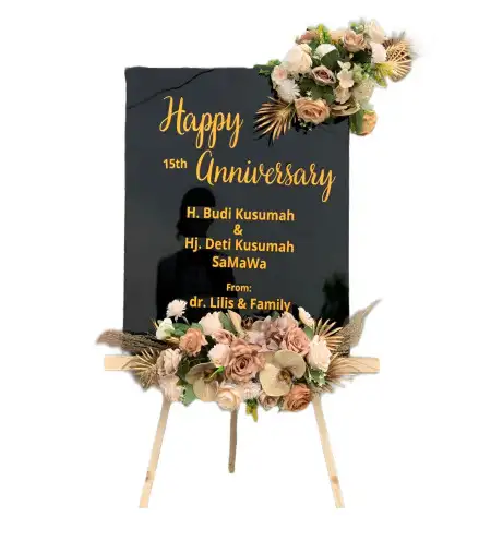 Papan Bunga Akrilik Olean