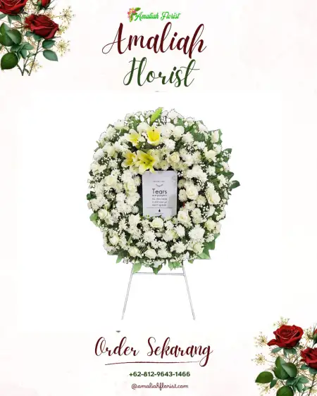 Krans Bunga Duka Olean